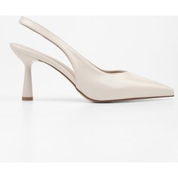 Shoeberry Alora Beige Skin Stiletto - 35