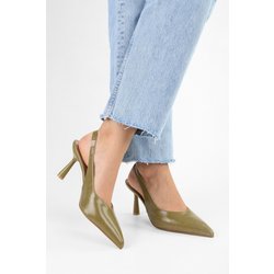 Shoeberry Stiletto Alora Oil Green Skin - 39