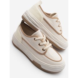 Marjin Sneaker Unverwechselbare Leinen Sneakers Rotvi Camel für Damen - 38