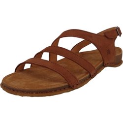 El Naturalista Sandalen Panglao N5811 Braun Wood Leder Mit Comfort-last für Damen - 41