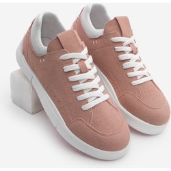 Marjin Sneaker Schnürschuhe Tefze Rosa Wildleder für Damen - 36