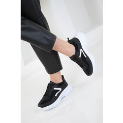 SOHO Schwarz-weißer Sneaker für Damen - 38