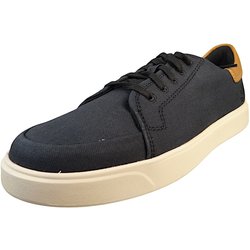 Timberland Low Sneaker Emerson Street Low Top Tb0a6cqqek7 Schwarz Black Canvas Leinen für Herren - 44
