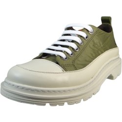 ART Low Sneaker Birmingham Low Top 1894 Grau Kaki Textil Mit Softlight Fußbett für Damen - 38