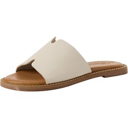 Tamaris Sandalen 1-27135-42 Creme 418 Ivory Leder Mit Touch-it für Damen - 37