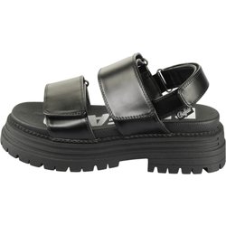 Buffalo Sandalen Lennox Snd Schwarz Black Kunstleder für Damen - 38