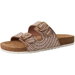 Tamaris Sandalen 1-27415-44 Rosa 586 Rose Glam Leder für Damen - 38
