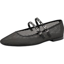 Tamaris Klassische Ballerina 1-22143-44 Schwarz 001 Black Textil/synthetik für Damen - 40
