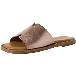 Tamaris Sandalen 1-27135-42 Goldfarben 915 Pewter Leder Mit Touch-it für Damen - 39