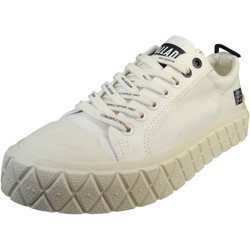 Palladium Low Sneaker Palla Ace Lo Surplus 74488-101-m Weiß All Star White Baumwolle - 45