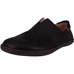 El Naturalista Low Sneaker El Viajero Low Top N275 Schwarz Black Lack für Damen - 38