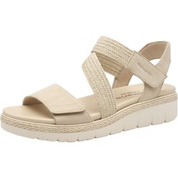 Tamaris Sandalen 1-28241-42 Creme 418 Ivory Leder für Damen - 36