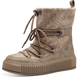 Marco Tozzi Stiefel Stiefel Winterschuhe 2-26290-41 Grau 344 Taupe Comb Textil/synthetik Mit Mt Feel für Damen - 37