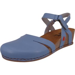 ART Komfort Sandalen I Live Keil 1931 Blau Cloud Leder für Damen - 40