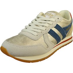 Gola Low Sneaker Daytona Blaze Clb338 Clb338 Goldfarben Jf Gold/ink/orange Spice Kunstleder für Damen - 37