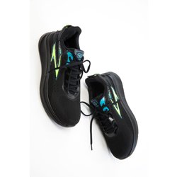 SOHO Schwarz-schwarzer Sneaker für Herren - 42