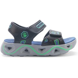 lumberjack Schwarze Jungensandalen für Herren - 33