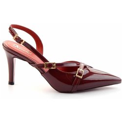 Bambi Klassische Schuhe Mit Absatz Aus Bordeauxrotem Lackleder K 01455018408 für Damen - 40