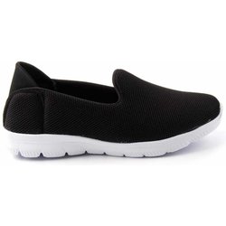 Bambi Schwarz-weiße Mesh-freizeitschuhe K 01311003522 für Herren - 36