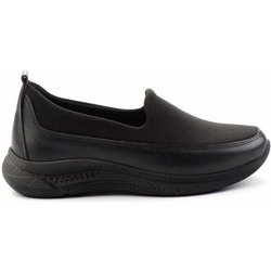 Bambi Schwarz Schwarz Freizeitschuhe 09 für Damen - 37