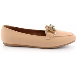 Bambi Matte Nude Loafer Schuhe 38 für Damen - 38