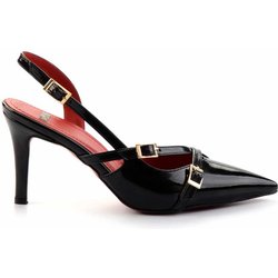Bambi Klassische Schuhe Mit Absatz Aus Schwarzem Lackleder K 01455018408 für Damen - 40