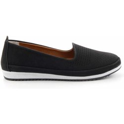 Bambi Schwarze Ballerinas Aus Nubukleder 01348065201 für Damen - 39