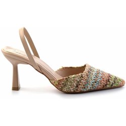 Bambi Mehrfarbige Stroh-schuhe Mit Klassischem Absatz K 01192120328 für Damen - 39