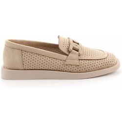 Bambi Beige Loafer Schuhe 02 für Damen - 39