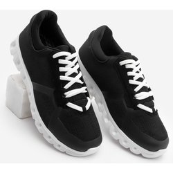 Marjin Sneaker Eva Sole Mesh Strickwaren Lauf- Und Walking-sportschuhe Fenlas Schwarz für Damen - 38