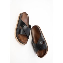 SOHO Schwarze Hausschuhe für Damen - 37