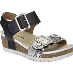 Josef Seibel Josef Seibel Quinn 02 | Sandale | Schwarz Quinn 02, Schwarz-kombi für Damen - 38