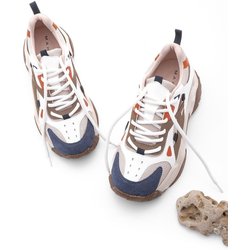 Marjin Sneaker Mit Hoher Sohle, Schnürschuh, Sportschuh Edisa Powder für Damen - 36