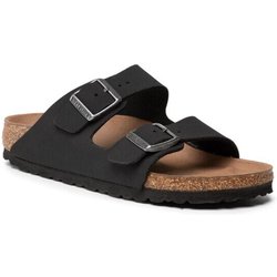Birkenstock Arizona Bfbc Earthy Vegan Unisex Schwarze Hausschuhe -20026 - 42