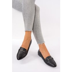 Fox Shoes Schwarze Ballerina Ballerina für Damen - 37