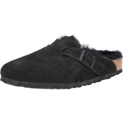 Birkenstock Schwarze Hausschuhe Aus Weichem Wildleder für Damen - 45