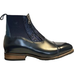 DeNiro T122 brushed blue navy Stiefelette Damen