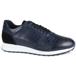 Suitable Sneaker Run Croco Dunkelblau - Größe 41