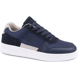 Lyle & Scott Sneaker Schuhe Croy Blau Melange - Größe 45