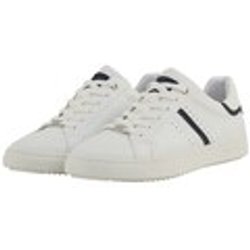 TOM TAILOR Damen Sneaker mit Denim-Details, weiß, Uni, Gr. 36