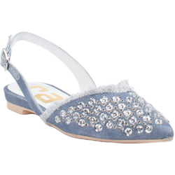 RAS Slingpumps in blau in Größe: 37 für Damen