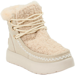 CAFèNOIR Schnürstiefelette in beige in Größe: 38 für Damen