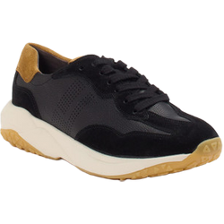 Paul Green Sneaker in schwarz/braun in Größe: 37 für Damen