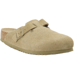 Birkenstock Pantolette Boston in grün in Größe: 45 für Herren