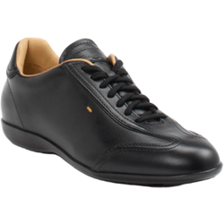 Santoni Sneaker in schwarz in Größe: 41 für Herren