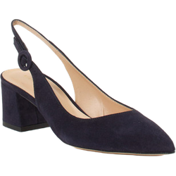 Mannori Slingpumps in blau in Größe: 38.5 für Damen