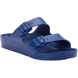 Birkenstock Badepantolette Arizona in blau in Größe: 41 für Herren Weite: N