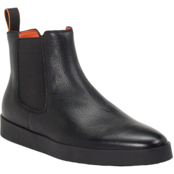Santoni Chelsea Boots in schwarz in Größe: 46 für Herren