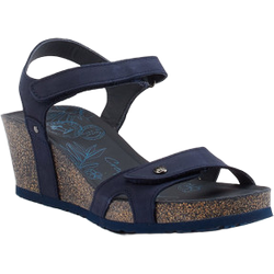 Panama Jack Keilsandalette in blau in Größe: 38 für Damen
