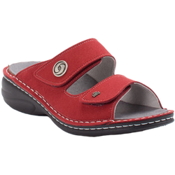 Finn Comfort Pantolette in rot in Größe: 37 für Damen